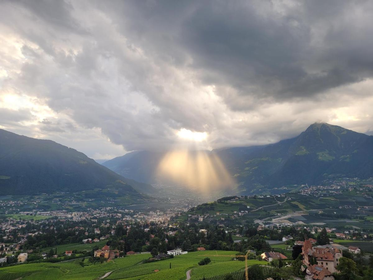Schwarzplatterhof Apartman Merano Kültér fotó
