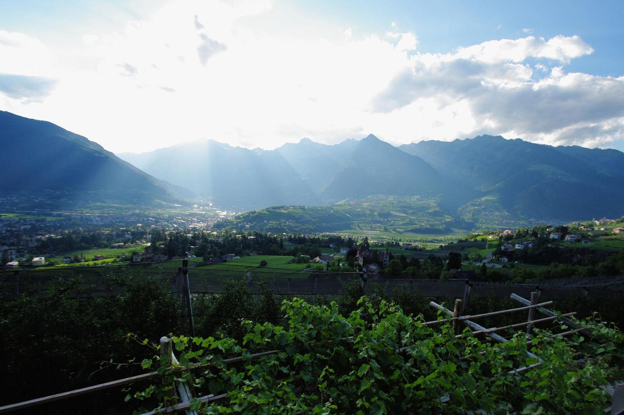 Schwarzplatterhof Apartman Merano Kültér fotó