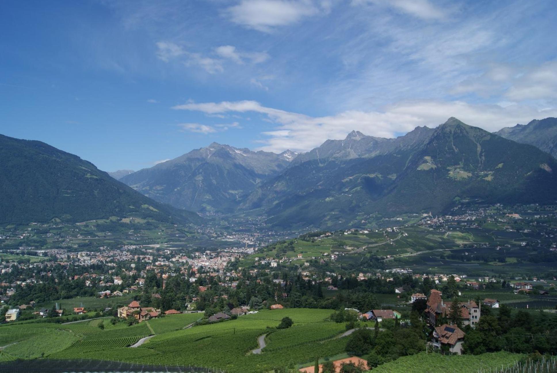 Schwarzplatterhof Apartman Merano Kültér fotó