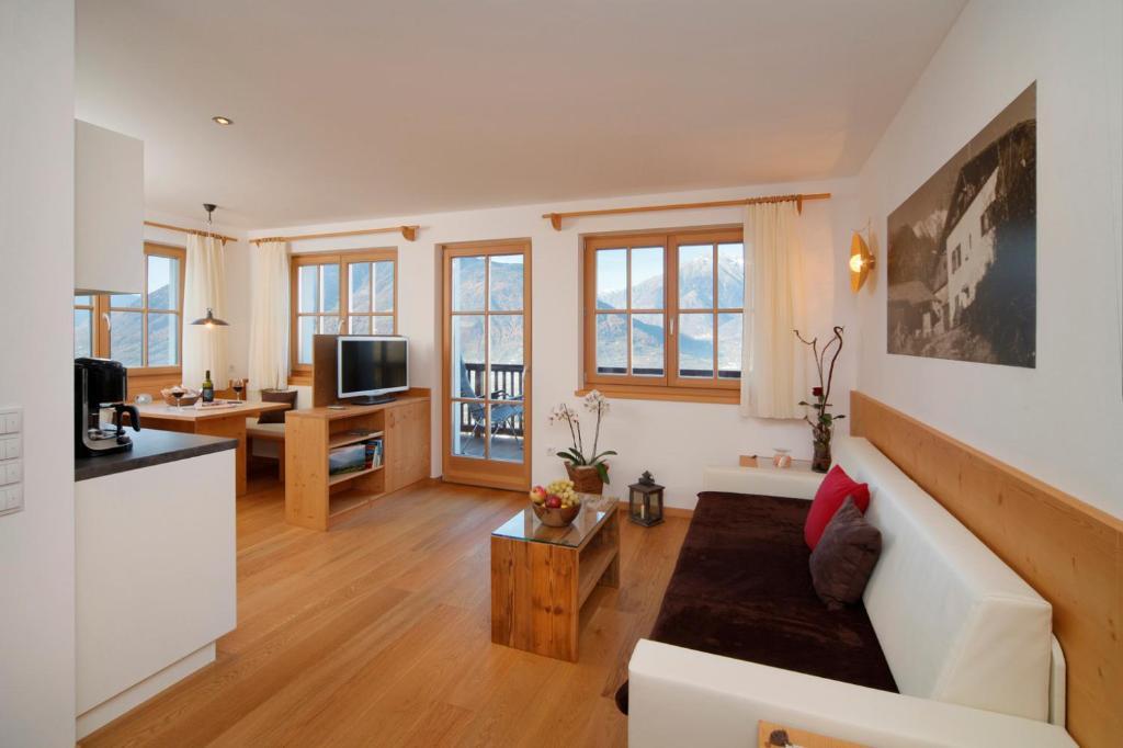 Schwarzplatterhof Apartman Merano Szoba fotó