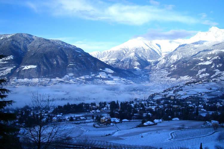 Schwarzplatterhof Apartman Merano Kültér fotó