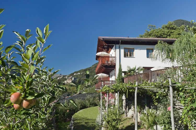 Schwarzplatterhof Apartman Merano Kültér fotó